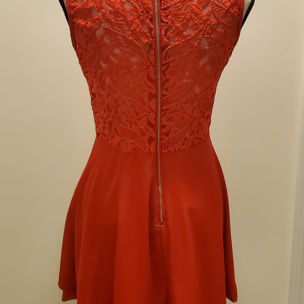Red Sleeveless Dress